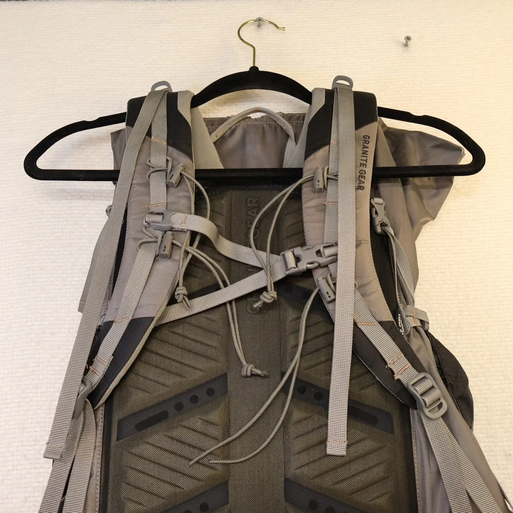 Massdrop x Granite Gear Crown X60 Ultralight Backpacking Pack Gray RE-FIT 60L